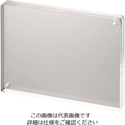 アイテック 光 アクリルクリスタル 170mm 透明 K-909D 1個 112-1737（直送品）