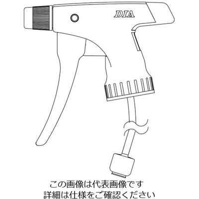 フルプラ FURUPLA 部品No.196G ピストルセット グリーン(#705#715用) 196-G 1個 126-1723（直送品）