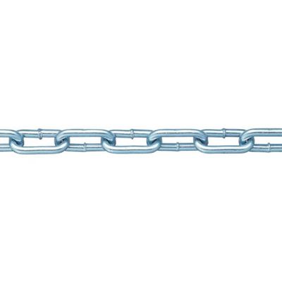 ニッサチェイン 鉄ユニクロ溶接リンクチェイン 5.5mm×30m IW55 UC 1個 849-0387（直送品）
