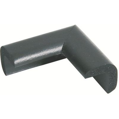 カーボーイ CARーBOY 安心クッション コーナー用 極細 油面接着仕様 ブラック AC-80YS 1個 854-7897（直送品）