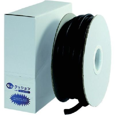 カーボーイ CARーBOY 安心クッション はさみこみ ロール巻 30m ブラック (1箱入) AC-88 1箱 854-7905（直送品）