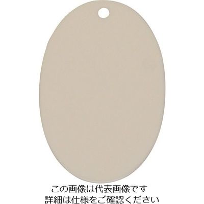 光 小判札 アクリル ホワイト KF35-7 1セット(50枚) 215-4328（直送品）