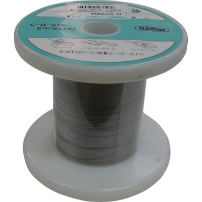 ニッサチェイン ステンレスワイヤーロープ0.45mm×200M R-SY2004 1セット(200m:1m×200m) 849-0440（直送品）