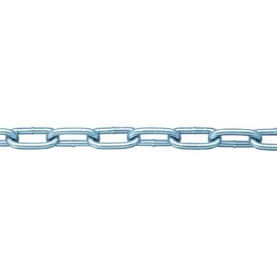 ニッサチェイン 鉄ユニクロ溶接リンクチェイン 4.8mm×30m IW48 UC 1個 849-0386（直送品）