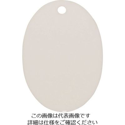 光 小判札 アクリル ホワイト KF30-7 1セット(50枚) 215-5904（直送品）