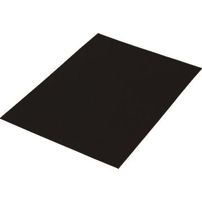 光 硬質フェルトバラ ブラック 280×200mm B-PQ2821 1セット(100個) 215-7425（直送品）