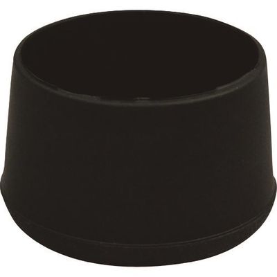 光 イス脚キャップバラ 黒丸 48mm B-BE-0-482 1セット(50個) 216-2152（直送品）