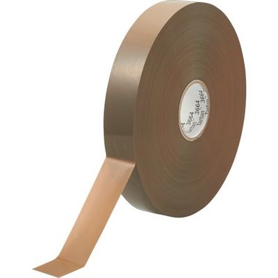 スリーエム ジャパン 3M OPP包装用粘着テープ 3664 ベージュ 48mmX1000m BEI 48X1000 1セット(6巻)（直送品）
