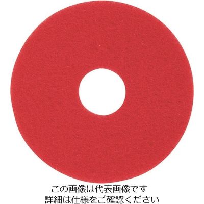 スリーエム ジャパン 3M レッドバッファーパッド 赤 255X82mm (5枚入) RED 255X82 1箱(5枚) 857-7451（直送品）