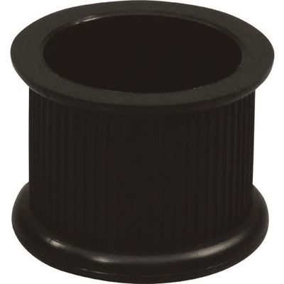 光 イス脚キャップバラ 黒丸 24mm B-BE-0-242 1セット(200個) 216-2224（直送品）