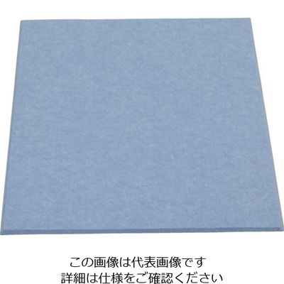 アイテック 光 吸音フェルト 400×400×9 ライトブルー KQFTM49-3 1セット(4枚) 107-7439（直送品）