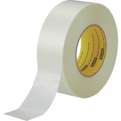 スリーエム ジャパン 3M フィラメントテープ 890MSR 48mmX55m 48X55 1セット(72巻) 104-2014（直送品）