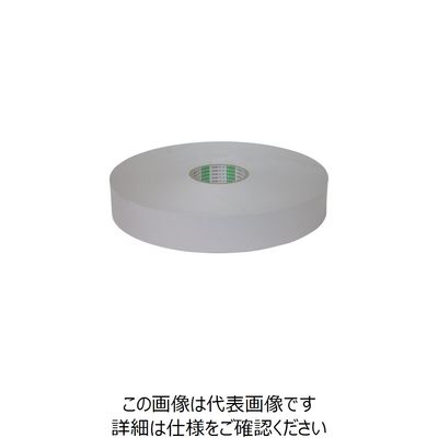 オカモト クラフトテープ NO228 ピュアカラー長尺 白 50ミリ×500M 228W50500 1セット(5巻) 808-1041（直送品）