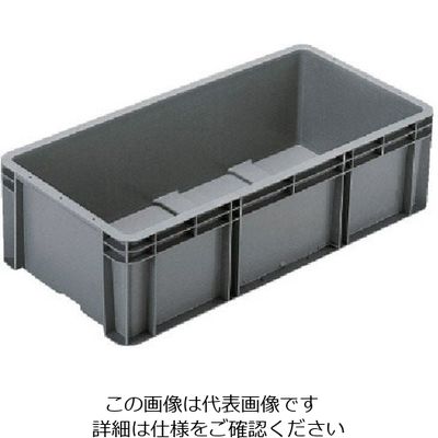 岐阜プラスチック工業 リス TP規格コンテナーTPー362 グレー TP-362 GY 1個 868-7191（直送品）