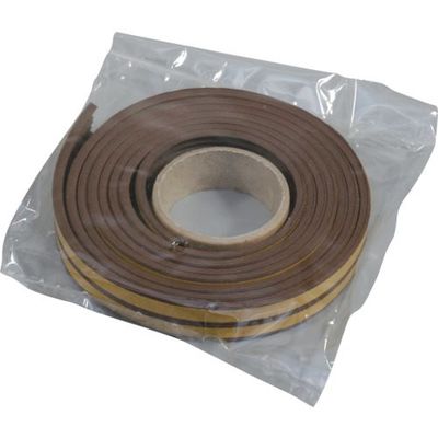 アイテック 光 戸当りクッションテープ M型茶 KMT49-200 1セット(10個:1個×10パック) 820-1563（直送品）