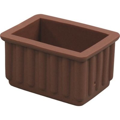 光 イス脚キャップバラ茶23×36×25mm B-BE-23-303 1セット(200個) 215-9003（直送品）