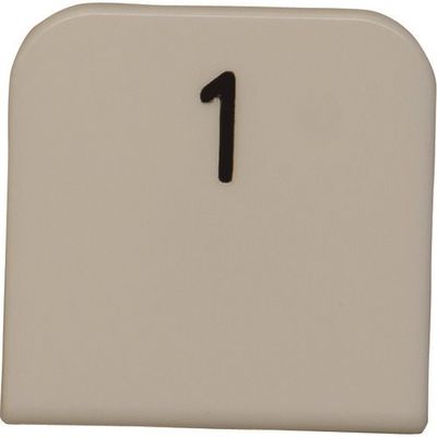 光 親子札 白 1~50 KF969-6A 1箱(50組) 215-4344（直送品）