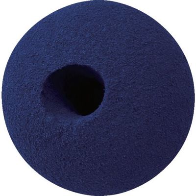 カーボーイ CARーBOY 安心クッション ボール型 65mm 穴あき 4個入 ブルー AC163 1セット(4個) 826-6345（直送品）