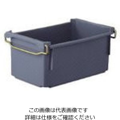 三菱ケミカル ヒシ K型コンテナ(取手付) グレー K-19 GY 1個 106-0429（直送品）