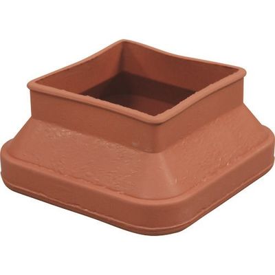 光 フリーサイズゴム脚キャップバラ茶角50~65mm B-F4-5651 1セット(100個) 216-0590（直送品）