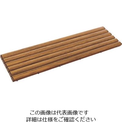 テラモト 抗菌安全スノコ(お客様組立品)600×1800mm 木調 MR-093-245-9 1枚 120-3787（直送品）