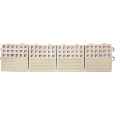 テラモト タッチマット2専用ふち 中ふちオス アイボリー MR-064-693-8 1個 782-5013（直送品）