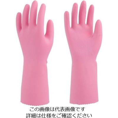 東和コーポレーション ビニスター 塩化ビニール手袋 ソフトエース箱入り ピンク M 730-P-M 1セット(100双) 857-1975（直送品）