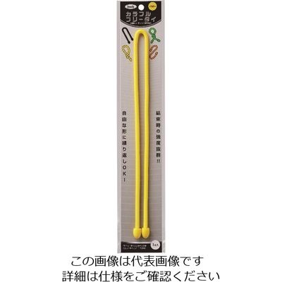 アイテック（AiTec） 光 カラフルフリータイ600×6mm黄 KFRT606-2 1セット（5個） 216-2170（直送品）