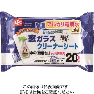 レック Ba水の激落ちシート窓ガラスクリーナー SS-171 1セット(200枚:20枚×10パック) 198-5333（直送品）