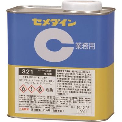 セメダイン ニトロセルロース系接着剤 321 1kg AR-047 1缶（直送品）