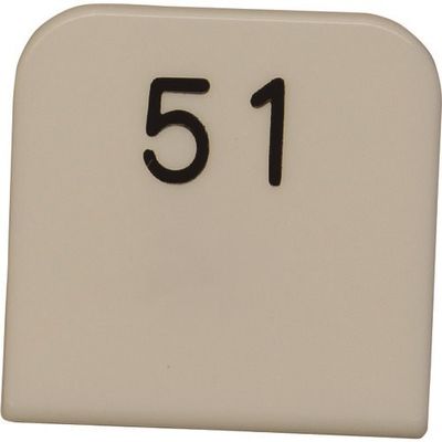 光 親子札 白 51~100 KF969-6B 1箱(50組) 215-7493（直送品）