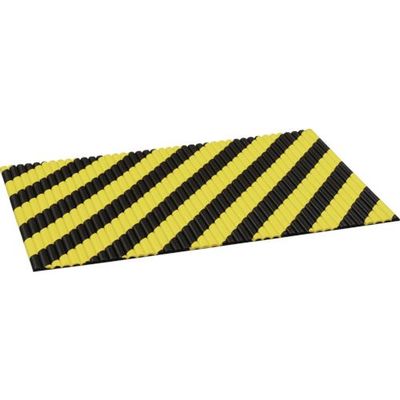 カーボーイ CARーBOY ジャバラマット 小 ブラック/イエロー JM24 1枚 822-9562（直送品）