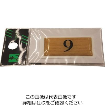 光 テーブルナンバー BJ25-9 1枚 113-1193（直送品）