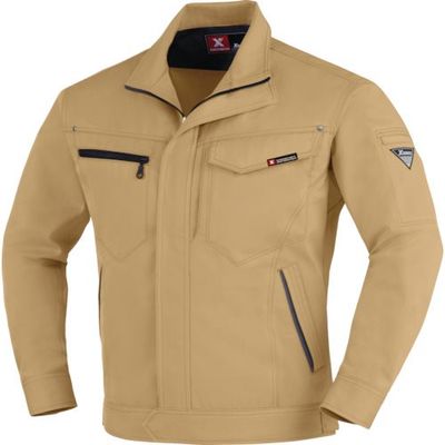 ジーベック XEBEC ブルゾン1620ー81ーSS キャメル 1620-81-SS 1着 853-8291（直送品）