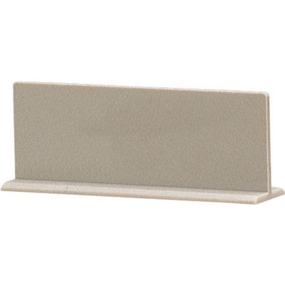 光 サインプレート 無地板 T型 アクリルマット EL617-N 1個 225-0730（直送品）