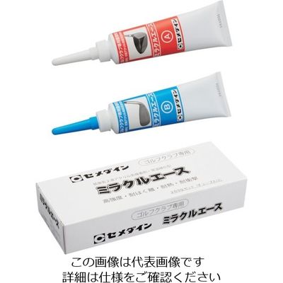 セメダイン ゴルフクラブ専用接着剤 ミラクルエース 200gセット AY-124 1セット（直送品）