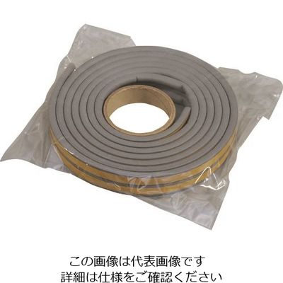 光 戸当りクッションテープ P型グレー B-KPG60-200 1セット(10パック) 216-0603（直送品）