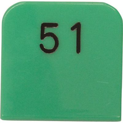 光 親子札 緑 51~100 KF969-2B 1箱(50組) 215-5829（直送品）