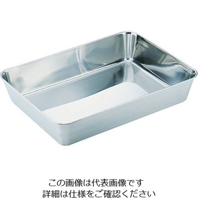 スギコ産業 スギコ ステンレス深型角バット 21枚取 247×200×37 1.4L QB-10 1個 136-4593（直送品）