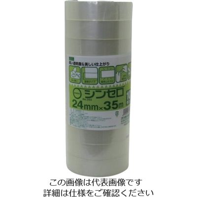 オカモト シンセロ NO302 24ミリ×35M 10巻パック 3022435 1セット(150巻) 808-1055（直送品）