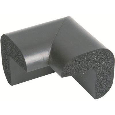 カーボーイ CARーBOY 安心クッション コーナー用 大 油面接着仕様 ブラック AC-24YS 1個 854-7801（直送品）