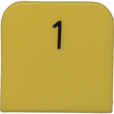 光 親子札 黄 1~50 KF969-4A 1箱(50組) 215-9012（直送品）