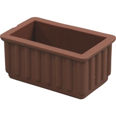 光 イス脚キャップバラ茶24×45×25mm B-BE-24-23 1セット(200個) 216-0663（直送品）