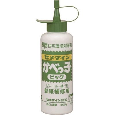 セメダイン 壁紙補修用接着剤 かべっ子ビッグ 500gg CA-130 10本（直送品）