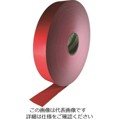 ニチバン ニュークラフトテープ305C赤 38mm×500m 305C1-38X500 1セット(6巻) 133-9383（直送品）