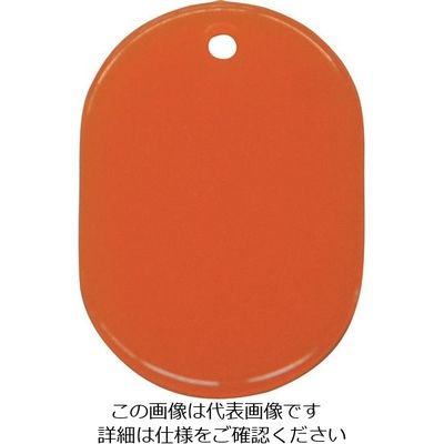 光 小判札 アクリル フレッシュオレンジ KF31-2 1セット(50枚) 215-9071（直送品）