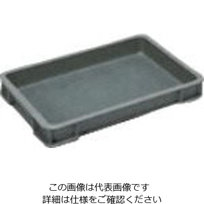 岐阜プラスチック工業 RISU ボックス型コンテナ 235899 ST型コンテナーSTー12B グレー ST-12B GY 1個（直送品）