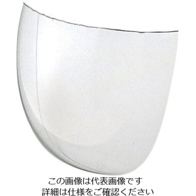 山本光学 YAMAMOTO 防災面 ヘルメット取付タイプ 透明 YF-300(SP) 1枚 859-9565（直送品）