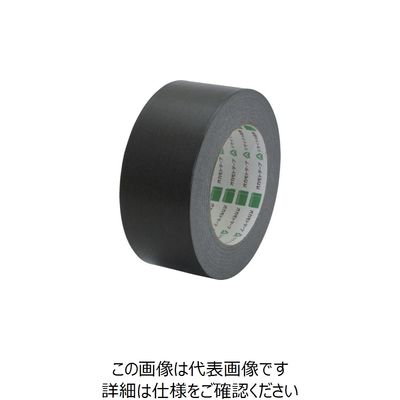 オカモト クラフトテープ NO228 ピュアカラー黒 38ミリ 228X38 1セット(60巻) 808-1043（直送品）