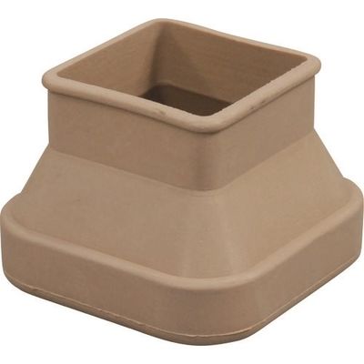 光 フリーサイズゴム脚キャップバラベージュ角30~40mm B-F4-3402 1セット(100個) 215-7414（直送品）